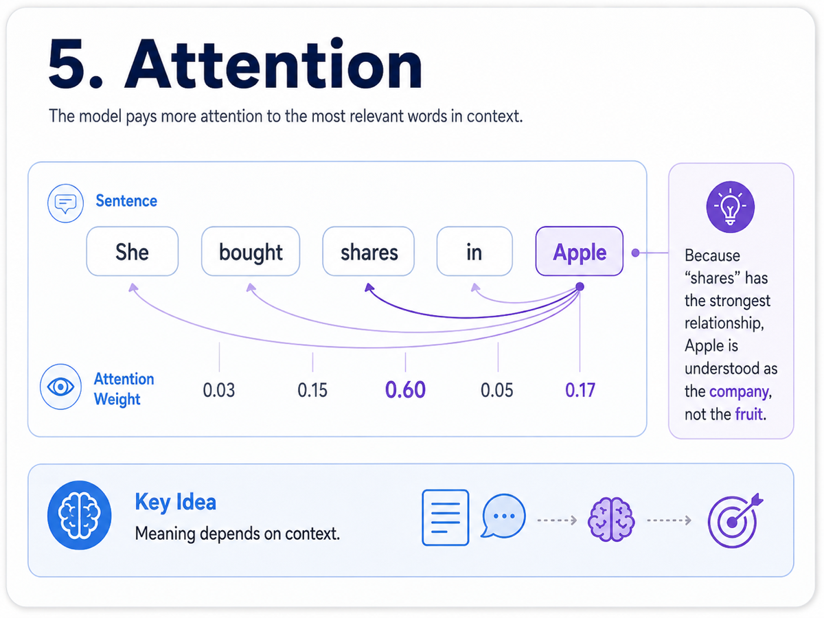 Infographic about Attention