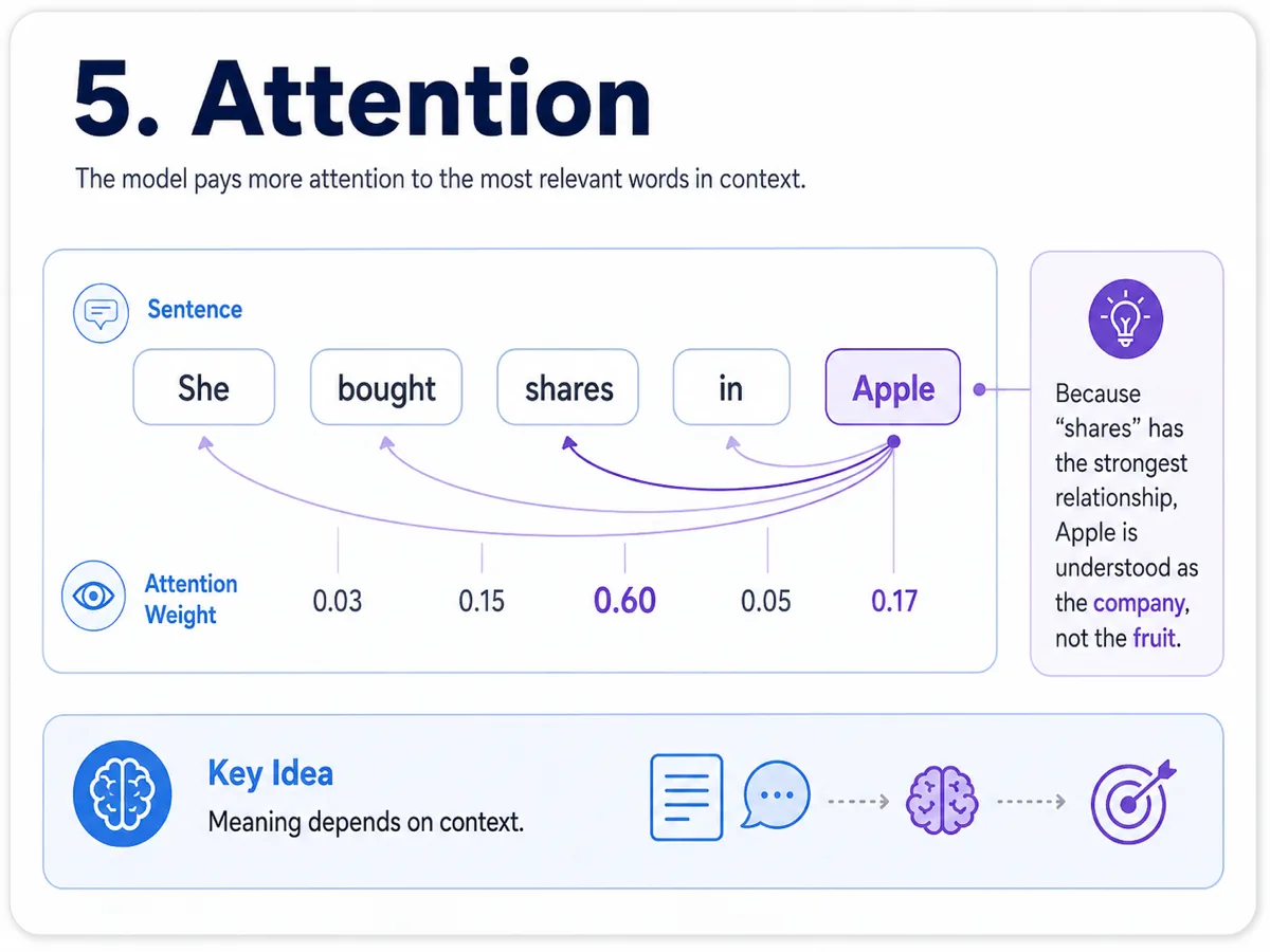 Infographic about Attention
