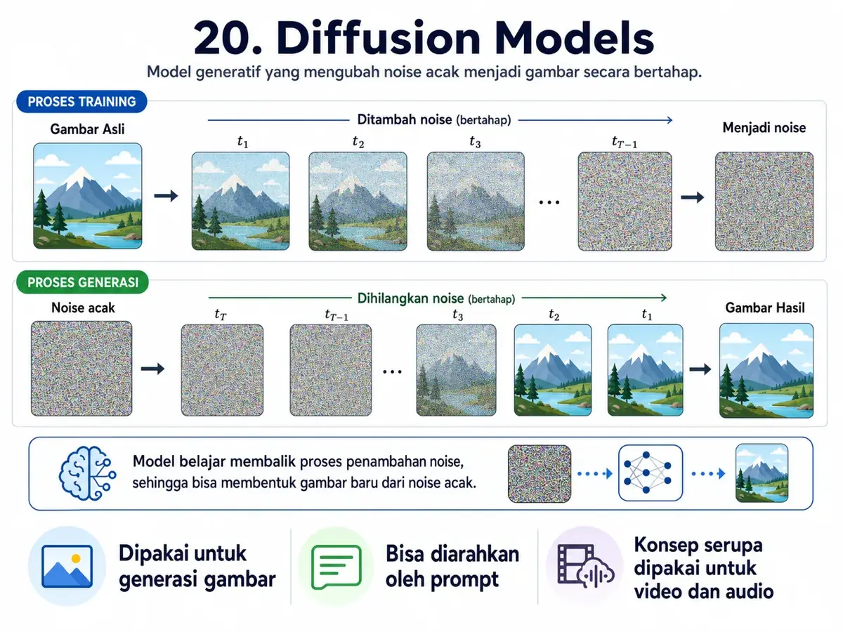 Infographic about Diffusion Models