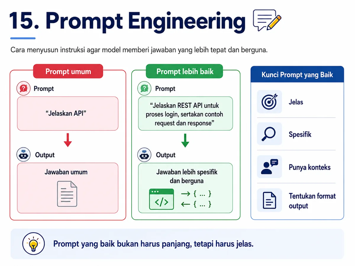Infografis Prompt Engineering