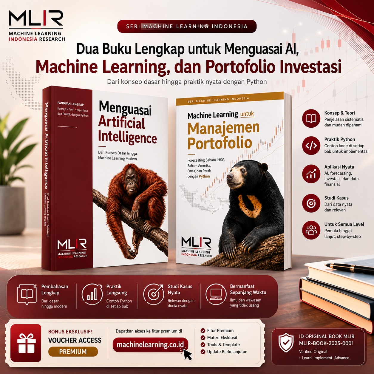 Seri buku Machine Learning Indonesia Research